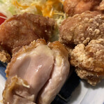新大阪 海鮮食堂 おーうえすと - 鶏モモ肉 (*´-`) プリッとイイ