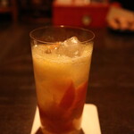 バー エイジング - 金柑のカクテル