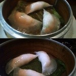 上海点心 豫園 - 水晶餃子です