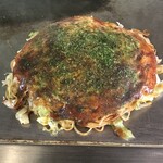 お好み焼き キミッツ - 辛口そば　肉玉