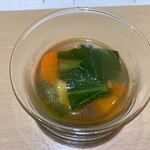 Ginza Yuina - 野菜のスープ