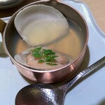 銀座 結絆 - 大和蛤の小鍋仕立て