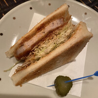 四季の蔵 右近 本店 - 「月」コース¥6.200 とは、別注文のカツサンド