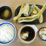 Tempura Hamaya - 上定食 1,155円