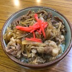 五聚富 - テイクアウトの牛丼です。