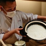 味あら井 - 土鍋ご飯