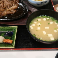 喜久家 - 味噌汁