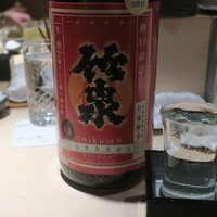 焼鳥 おみ乃 - 田治米合名が醸す「竹泉（ちくせん）」槽口直詰　醇辛純米　R2BY