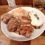 ポパイ - MIX定食  １０００円(税別)