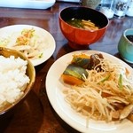 焼きもんや菜's - 2012.4.7メイン無しでこんな感じ。