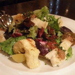 Bar à Vin ムッシュ ヨースケ - ハモのフリット　サラダ仕立て