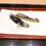 てんぷら 近藤 - 茄子