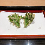 てんぷら 近藤 - 菜の花