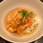 てんぷら 近藤 - 天茶漬け、茶入り