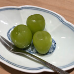 てんぷら 近藤 - シャインマスカット