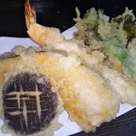 Tempura Shokudou - 天ぷら定食（山） 880円