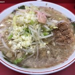 ラーメン二郎 - 再訪問 2020/12 小ラーメン 「ニンニクアブラ」(780円)