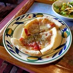 パスタカフェ 八乃森 - ミニピザ、モチモチの本格生地、美味い！