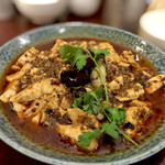 大衆中遊華食堂 八戒 - 牡蠣入り麻婆豆腐
