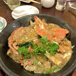 大衆中遊華食堂 八戒 - 渡蟹春雨炒め