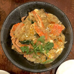 大衆中遊華食堂 八戒 - 渡蟹春雨炒め