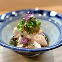 松寿司 - カワハギ肝和え