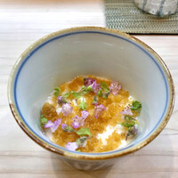 松寿司 - 白子蒸し寿司