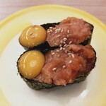 すし江戸 - サーモンユッケ