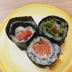 すし江戸 - サーモン巻