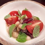 食堂 モリサワ - ⚫トルコ風豆のサラダ