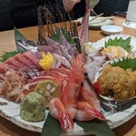 TOKYO FISHERMAN'S WHARF UOHIDE - お造り盛合せ