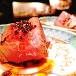 肉料理かなえ - 自家製ラー油です