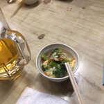 石井 - お通しと生中