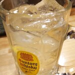 焼き鳥 ばかちん - むきとシュワシュワのやつ