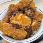 かつや - コクうま味噌カツ丼　クーポン利用(100円引) 549円(税込)