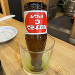 大衆酒場 まるは - 金シャリをオロナミンCで