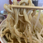 ラーメン英二 - 【2020.12.14】ワッシワシの極太麺‼️