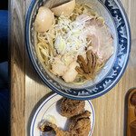 秋葉原つけ麺 油そば 楽 - 