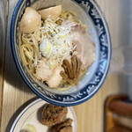 秋葉原つけ麺 油そば 楽 - 