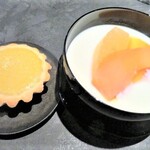 仁修樓 - マンゴータルト　杏仁豆腐