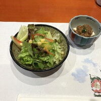 魚竹 - サラダと豆腐