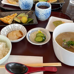 富山県水墨美術館カフェ北斗 - 料理写真: