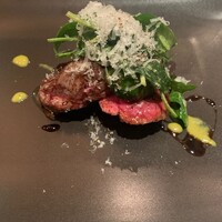 リストランテ カノフィーロ - 江別産短角牛　肩ロース肉のグリーリア