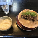 博多ラーメン なみへい - 博多チャーシューメン 半熟煮玉子入り 1050円
      ご飯[小] 90円