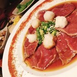 えびすジンギスカン 海月別邸 御羊邸 - アイスランドラムのタタキ