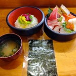 魚健 - 【2020.12.19(土)】海鮮丼(並盛)1,595円
