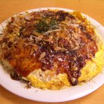 お好み焼き こてつ - お好み焼きこてつ：広島風森のきのこ