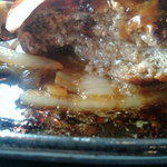 ほてい家 - スペシャルハンバーグ　肉汁