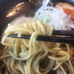 Mendo Koro Tabushi - 田ぶしラーメン　麺　2020.12.19 Sat.