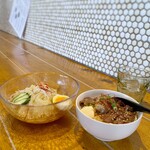 ラムバレー - 冷麺（ミニラムジンジャー丼・ドリンク付）ランチ